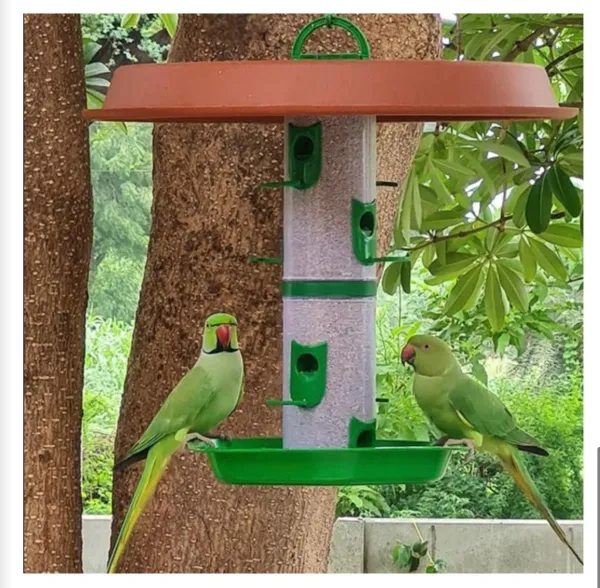 Large bird feeder with Big Hut & With Big Bowl.